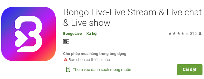 App Bongo Live